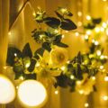 Obraz % s -200 LED 8 Program Vnitřní mikro LED vánoční stromek String Light 21,5 metrů - teplá bílá