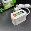 Rychlonabíjecí stanice USB s 6portovou zásuvkou, 3,1 A
