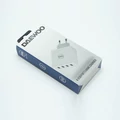Napájecí adaptér Daewoo Fast Charger, nabíjecí proud 2,4 A, 4 zásuvky USB, bílý