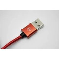 Obraz % s -Daewoo USB kabel, 2 metry, Iphone, červený