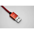 Kabel Daewoo USB, 2 metry, typ C, červený