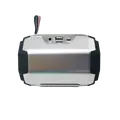 Obraz % s -Bezdrátový přenosný reproduktor Bluetooth Daewoo, stříbrný, DIBT2626SL