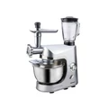 Obraz % s -Multifunkční kuchyňský robot Daewoo s mlýnkem na maso a mixérem, 1200 W, stříbrný, DSX-5055