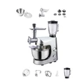 Obraz % s -Multifunkční kuchyňský robot Daewoo s mlýnkem na maso a mixérem, 1200 W, stříbrný, DSX-5055