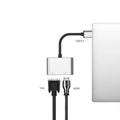 Obraz % s -Převodník USB2.0 - adaptér HDMI/VGA, + 3,5 mm jack konektor
