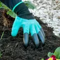 Obraz % s -Odolné zahradní rukavice na sázení se zesílenými drápy na kopání