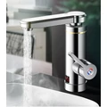 Průtokový ohřívač vody Inox s displejem, spodní vývod 3000W