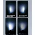 Obraz % s -Bat King vysoce svítivé bateriové COB LED světlo na kolo s kovovým krytem, 4,8W