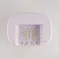 2v1 Jednoruční LED lampa na nehty s časovačem a držákem na příslušenství