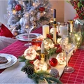 Vánoční LED světelný řetěz s ozdobami, postavičky Santa Clause, teplá bílá, 3m
