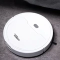 Chytrý robotický vysavač, podlahový vysavač s příslušenstvím, bílý