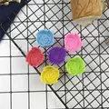 Obraz % s -12 kusů barevných silikonových forem na muffiny - forma na růže