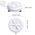Přenosná mini ultrazvuková pračka, kapacita 1 kg, s kabelem USB