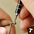 Sada přesných šroubováků v kufříku s servisními bity a doplňkovými nástroji, sada 133 v 1, šroubováky s torxovým pohonem