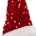 Obraz % s -Vánoční textilní teleskopická figurka sněhuláka, výška 60-95 cm