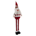Obraz % s -Vánoční teleskopický textilní Santa Claus, 60-95 cm vysoký