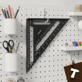 Hliníkový tesařský úhelník, tesařská pravítka, tesařský úhelník, 12