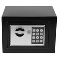 Domácí trezor s elektronickým číselným zámkem, upevňovacími šrouby a dvěma klíči