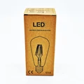 Edisonova žárovka, žárovka LED retro, zdroj světla, 4W, 2700K, teplá bílá