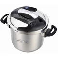 Nerezový odpadkový koš Royalty Line, 6 litrů, šířka 22 cm, RL-PS6L