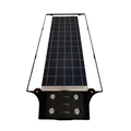 Obraz % s -Extra jasné LED solární pouliční osvětlení s dálkovým ovládáním, senzor pohybu, 600 W, 18 panelů
