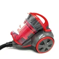 Obraz % s -Bezsáčkový vysavač Worth Air Multi-Cyclone, sací výkon 1600 W, nádrž na 3 litry, červený