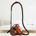 Obraz % s -Bezsáčkový vysavač Worth Air Multi-Cyclone, sací výkon 1600 W, nádrž na 3 litry, červený