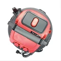 Průmyslový suchovlhký vysavač se dvěma sacími hlavicemi 2500 W, 20 l nádrž + HEPA filtr, červený vršek