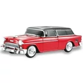 Obraz % s -WSTER 1955 Reproduktor Bluetooth ve tvaru Chevrolet Nomad, port USB, slot na kartu TF, červený