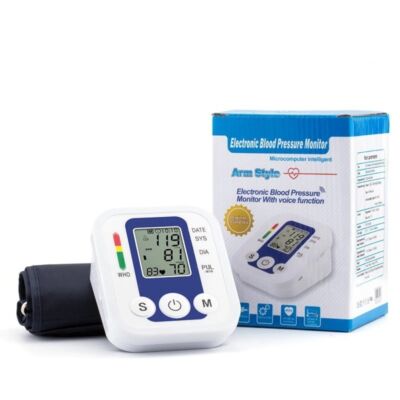 Digitálny automatický monitor krvného tlaku so stupnicou WHO, rameno 