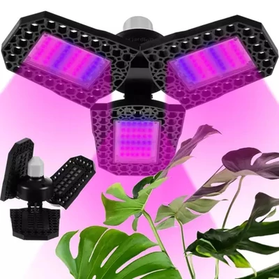 108 LED světla pro pěstování, světla pro pěstování sazenic, světla pro pěstování rostlin se síťovou zásuvkou