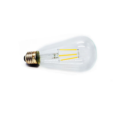 Edisonova žárovka, žárovka LED retro, zdroj světla, 4W, 2700K, teplá bílá
