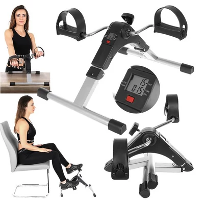 Mini vnitřní kolo, fitness pedál, cvičební stroj na nohy s digitálním displejem, skládací