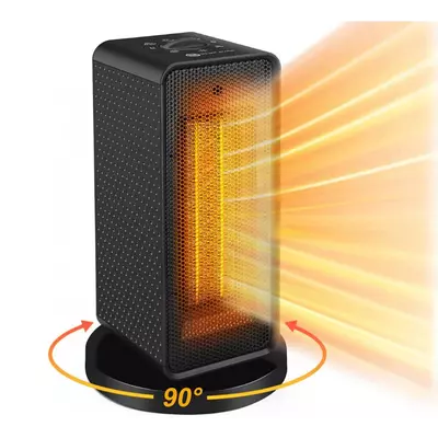 Stolní sálavé topení, ventilátor s oscilační funkcí, 1200 W
