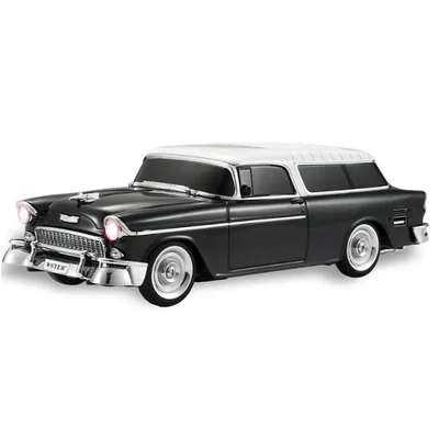 WSTER 1955 Reproduktor Bluetooth ve tvaru Chevrolet Nomad, port USB, slot na kartu TF, černý