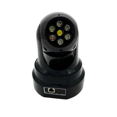 Hudební pohyblivé mini LED světlo s dálkovým ovládáním, bluetooth, černé