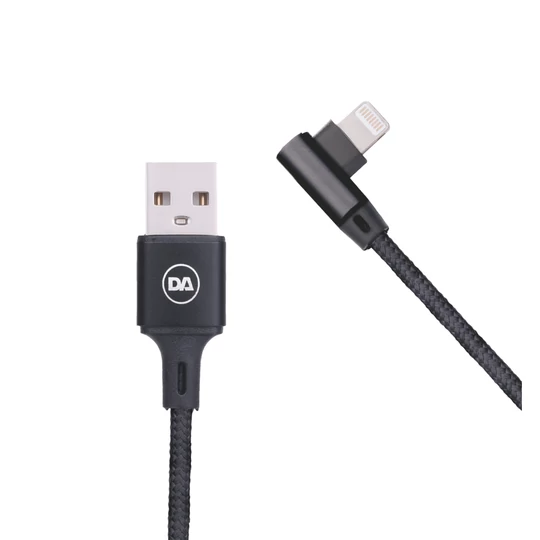 Daewoo USB kabel, 2 metry, Iphone, černý