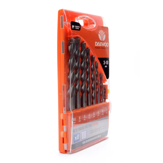 Daewoo 8dílná sada vrtáků, DWKIT8M