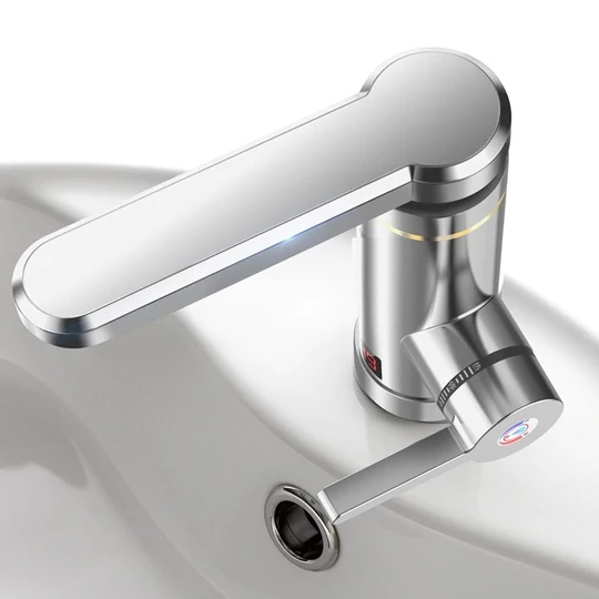 Průtokový ohřívač vody Inox s displejem, spodní vývod 3000W