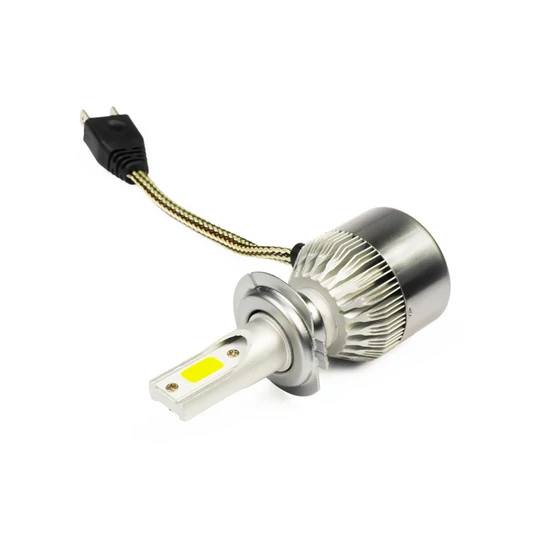 C6 pár LED autožárovky s paticí H7 - studená bílá