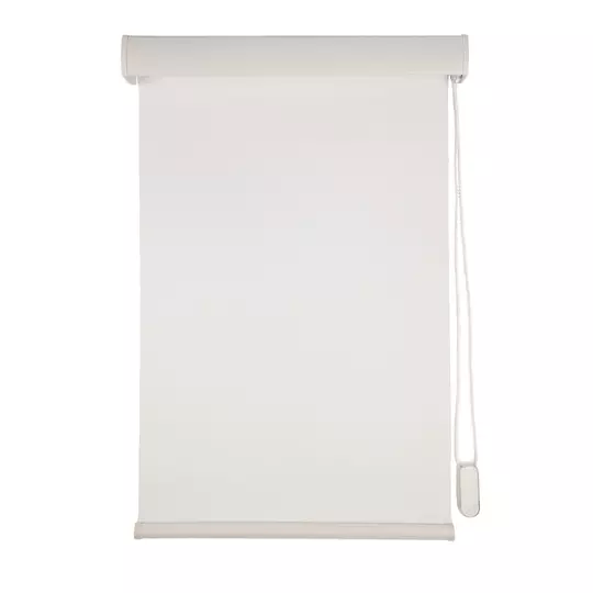 Okenní žaluzie a rolety Elite Home® v kovovém pouzdře, bílé, 90x120cm