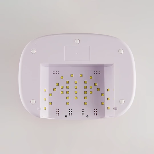 2v1 Jednoruční LED lampa na nehty s časovačem a držákem na příslušenství