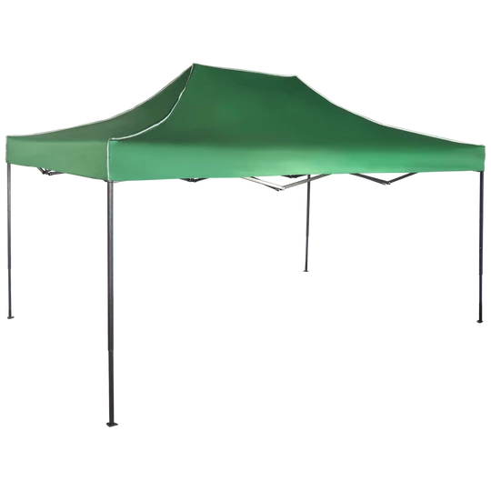 Elite Garden® prémiový vyztužený skládací zahradní altán, pivní stan, 3x4,5 m - zelený