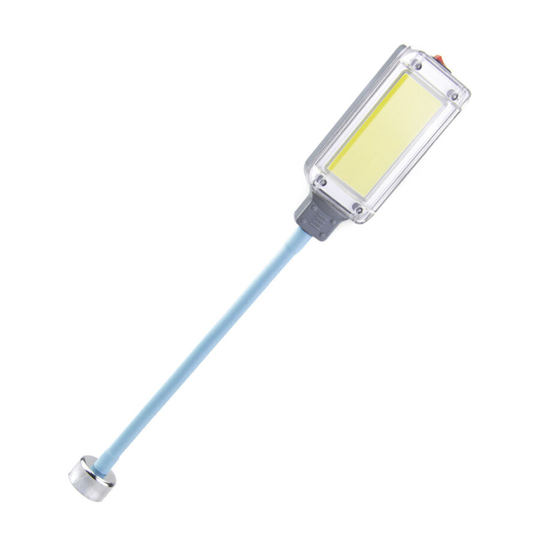Magnetická pracovní lampa COB LED s ohebnou stopkou