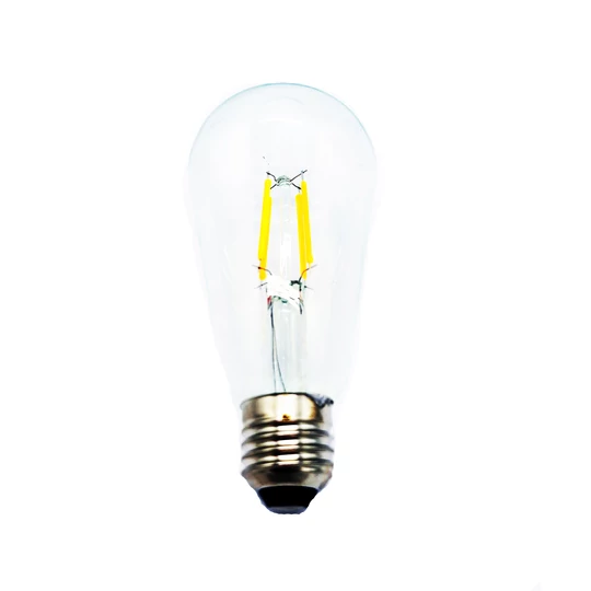 Edisonova žárovka, žárovka LED retro, zdroj světla, 4W, 2700K, teplá bílá