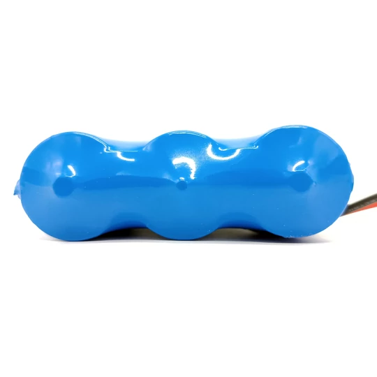 Tříčlánková baterie pro solární panel, 3x5000mAh, 3,2V, GN32650, modrá