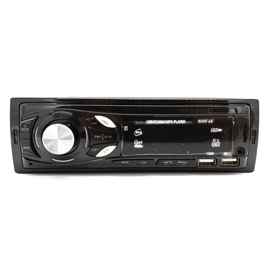 Bluetooth, FM autorádio, hlavní jednotka, AUX, duální USB port, slot na microSD kartu, 4x50W, s dálkovým ovládáním