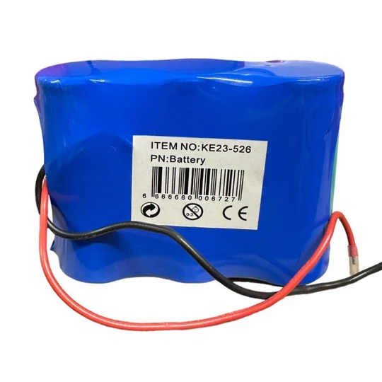 Tříčlánková baterie pro solární panel, 3x4000mAh, 3,2V, 10 x 8 x 3,5 cm, modrá