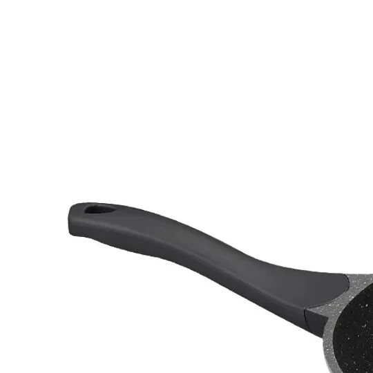 Pánev se skleněnou poklicí a mramorovým povrchem Royalty Line, 24 cm, RL-BDF24ML