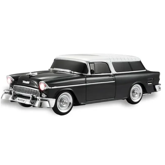 WSTER 1955 Reproduktor Bluetooth ve tvaru Chevrolet Nomad, port USB, slot na kartu TF, černý